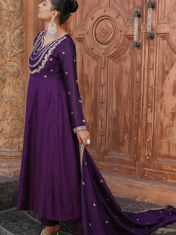 Anarkali Dresses with Pant and Dupatta