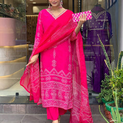 Bandhej Printed Dresses For Women