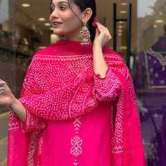 Bandhej Printed Dresses For Women