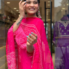 Bandhej Printed Dresses For Women