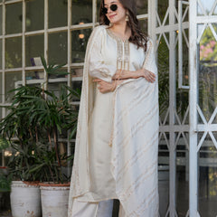 Embroidered Straight Dresses