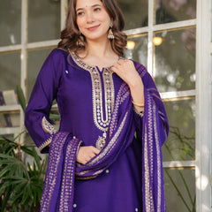 Embroidered Straight Dresses