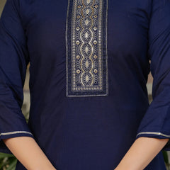 Women's Ethnic Embroidered Dresses Set