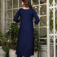 Women's Ethnic Embroidered Dresses Set