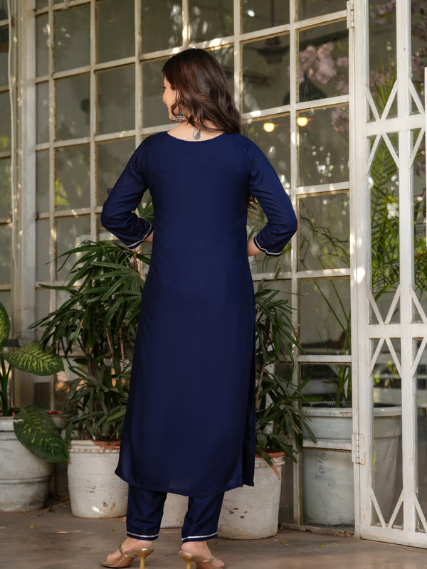 Women's Ethnic Embroidered Dresses Set