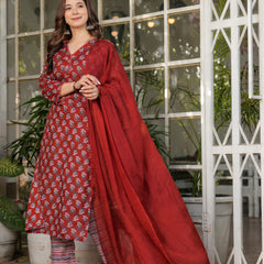 Hand Block Printed Cotton Dresses