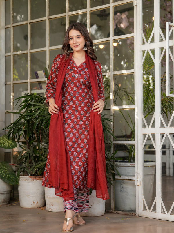 Hand Block Printed Cotton Dresses