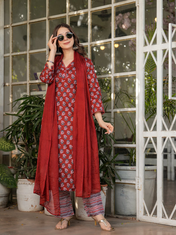 Hand Block Printed Cotton Dresses