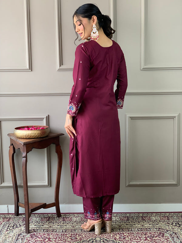 Embroidered with Ajrakh Dupatta Dresses