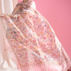 Blush Pink Hand-Embroidered Ethnic Dresses