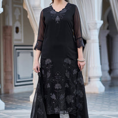 Embroidered Georgette Dresses