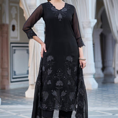 Embroidered Georgette Dresses