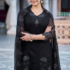 Embroidered Georgette Dresses
