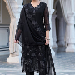 Embroidered Georgette Dresses
