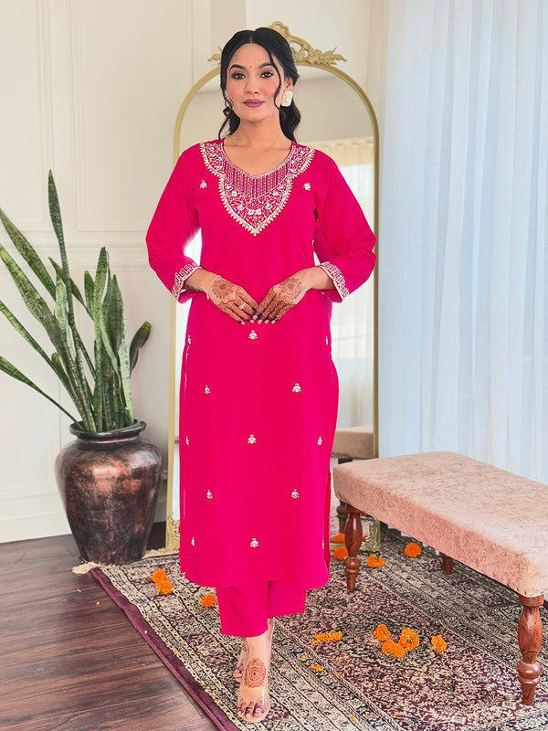 Trending Embroidered Work With Dupatta Dresses