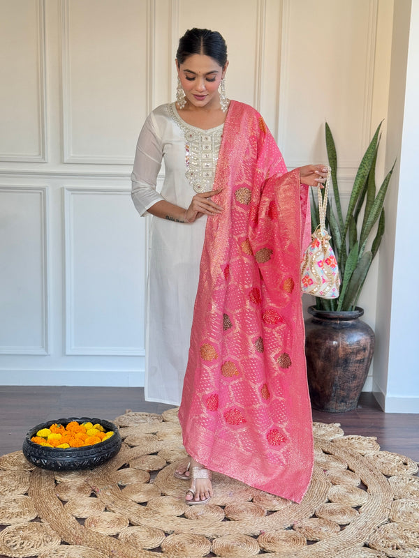 Embroidery Top, Bottom & Dupatta for Women  Dresses