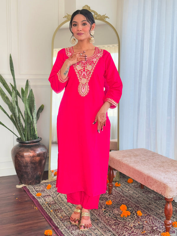 Embroidary With Ethnic Charm Dresses