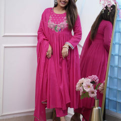 Embroidered Anarkali Dresses