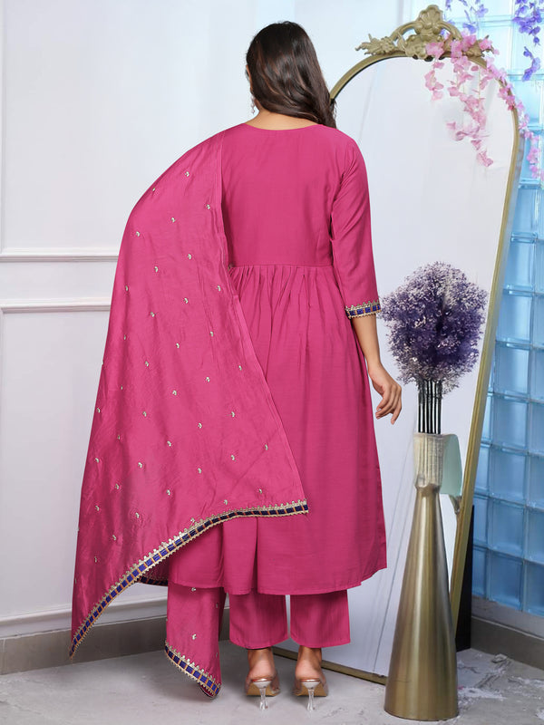 Embroidered Anarkali Dresses