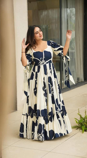 Women Maxi Floral Gown