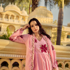 Premium Cotton Butti Kurti Set with Embroidered Dupatta
