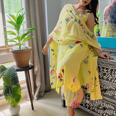 Digital Print Sleeveless Dresses