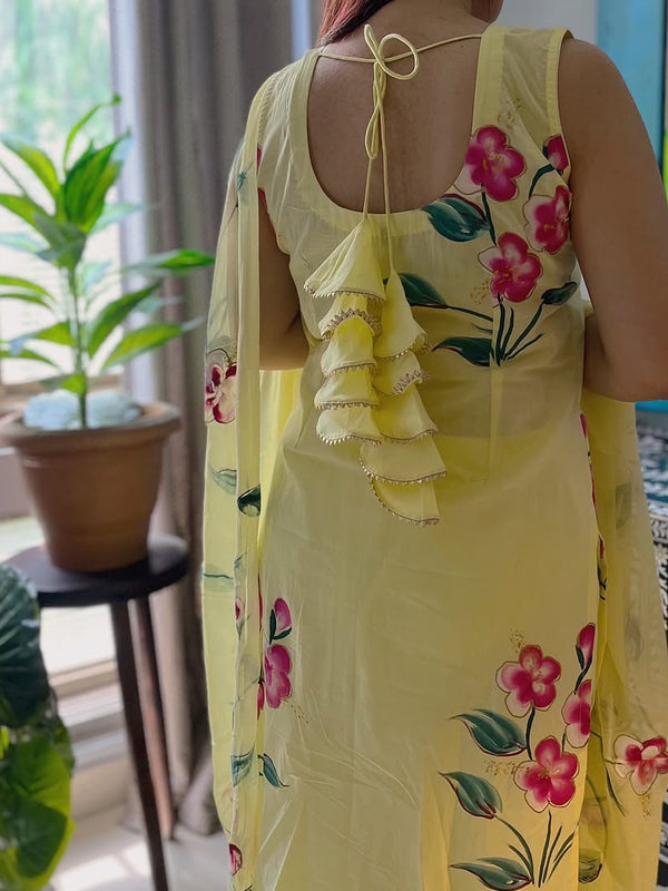 Digital Print Sleeveless Dresses