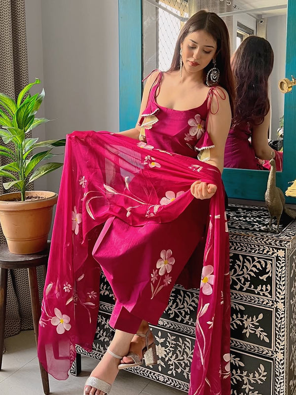 Digital Print Sleeveless Dresses
