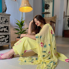 Digital Print Sleeveless Dresses