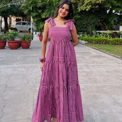 Rayon Printed Gown