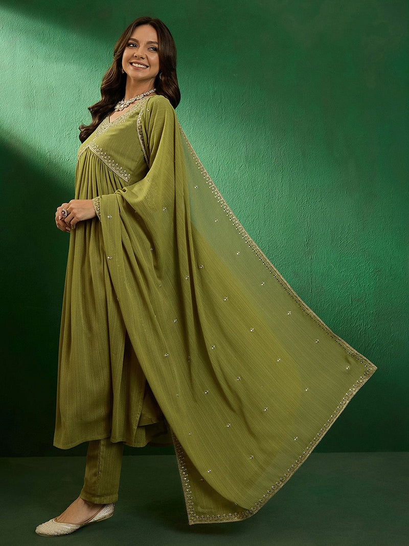 Elegant Green Kurta Set