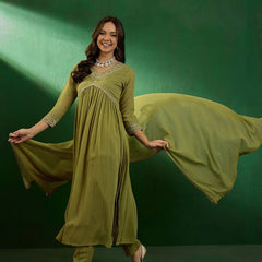 Elegant Green Kurta Set