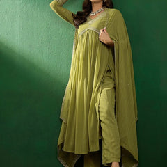 Elegant Green Kurta Set