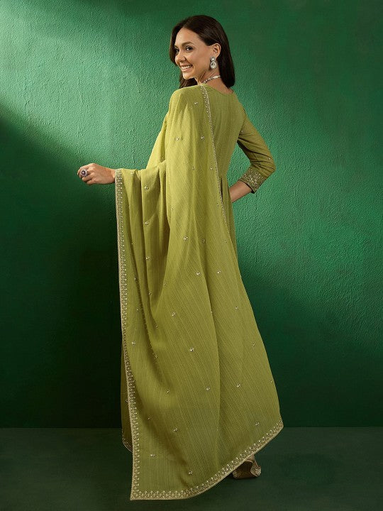 Elegant Green Kurta Set