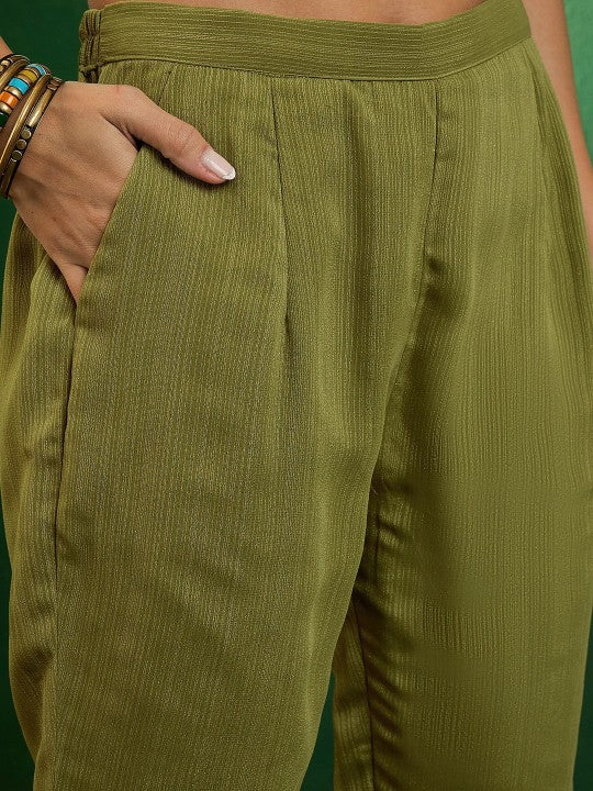 Elegant Green Kurta Set