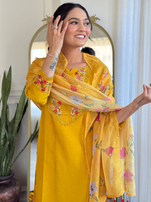 Embroiderd Work With Jacquard Dupatta Dresses