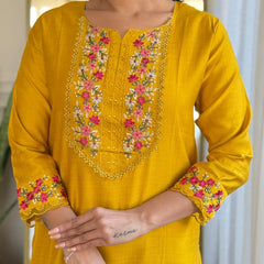 Embroiderd Work With Jacquard Dupatta Dresses