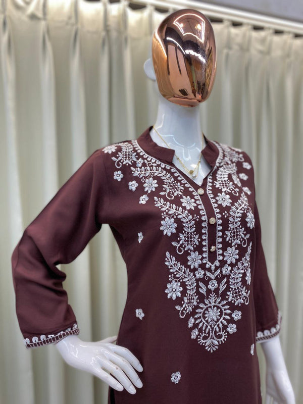 Special Trending Embroidery Work Co-Ord Sets