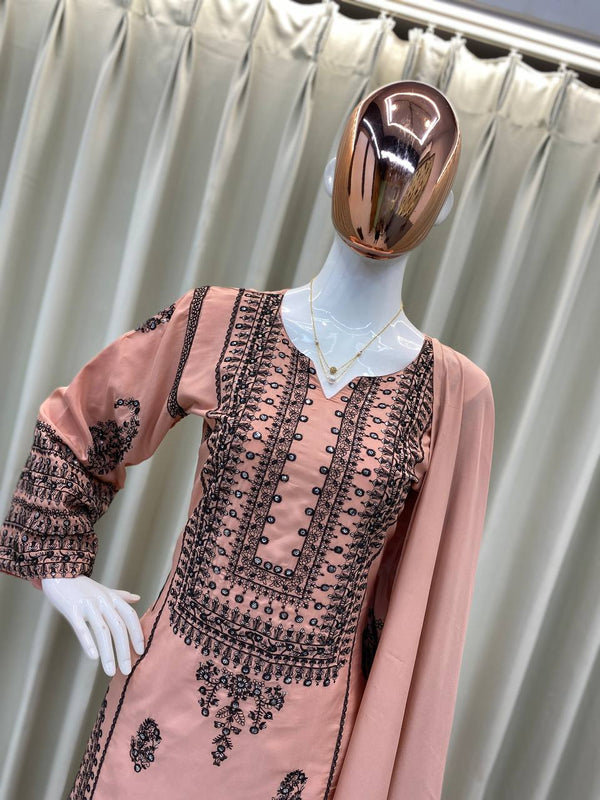 Beautiful Embroidery Work Co-ord Sets Paired