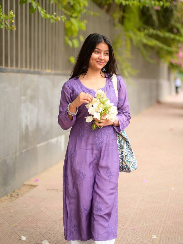 Embroidery Work Dresses with Top and Palazzo