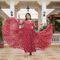Navratri Special Gamathi Work Lehenga