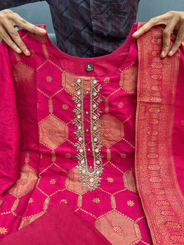 Pure Banarasi Silk Dresses