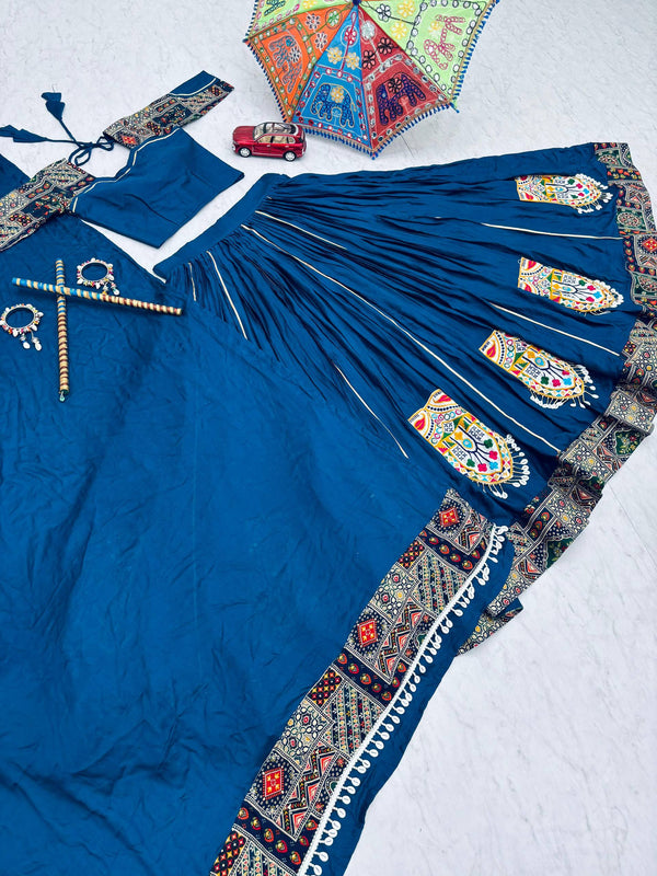 Festive Cotton Lehenga Choli