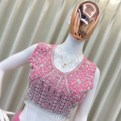 Three-Piece Handwork Indo Western