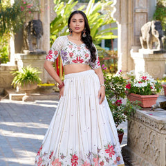 Embroidered Grace Lehenga