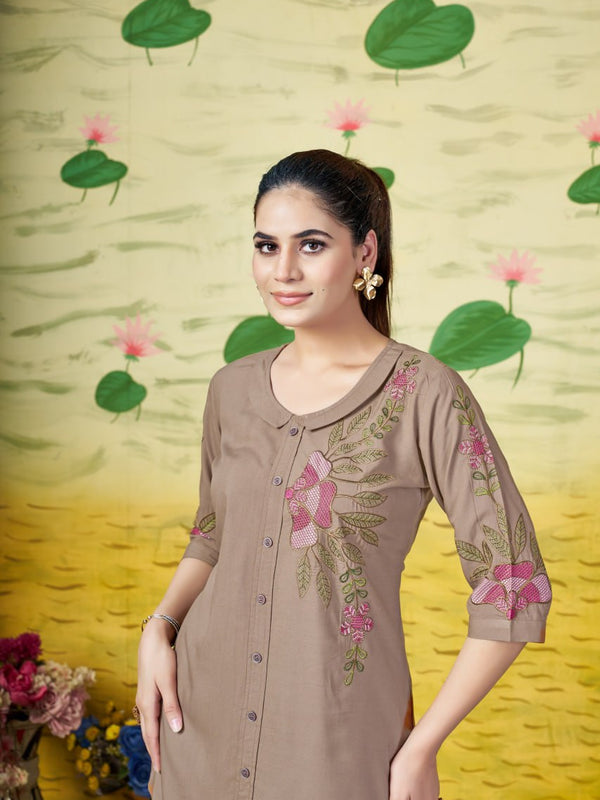 Trendy Heavy Rayon Embroidered Co-Ord Sets