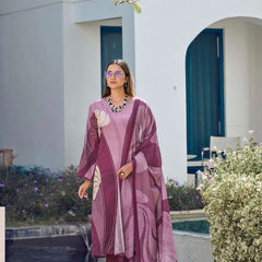 Stylish Digital Printed 3-Piece Dresses