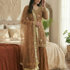 Zarkan Glam Sharara Indo Western