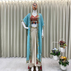 Stylish Three-Piece Indo western