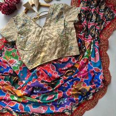 Bollywood Glam Sequins Georgette Saree